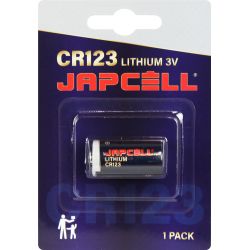 Japcell Lithium CR123 Batteri - Pålidelig Strøm til Dine Enheder