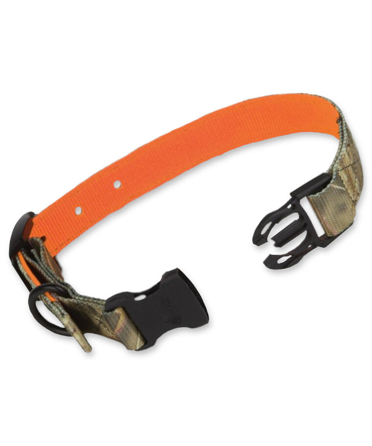 Hp G Dog Vendbar Hundehalsbånd Camo Orange