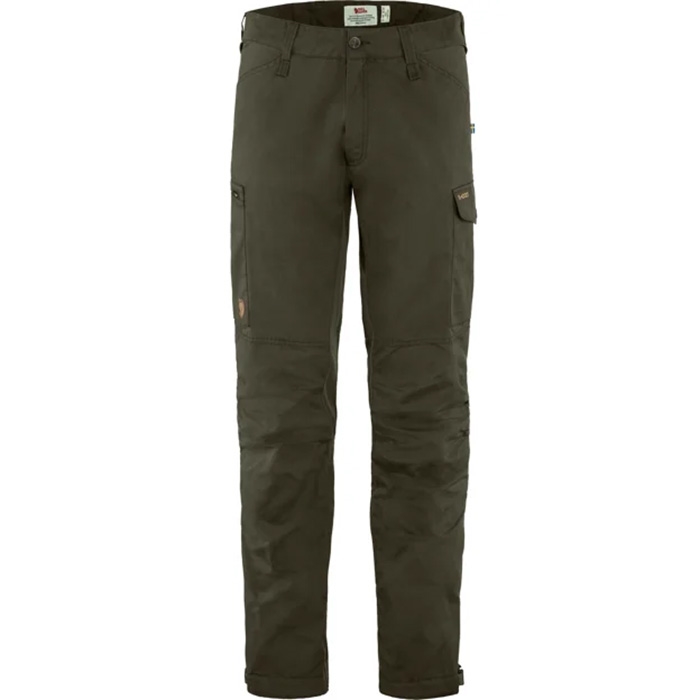 Fj? Llr? Ven Kaipak Trousers Herre   Mænd Dark Olive Regular   Herretøj