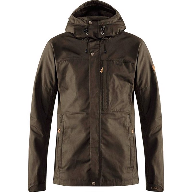 Fj? Llr? Ven Kaipak Jacket Herre   Mænd Dark Olive Xl   Jakker