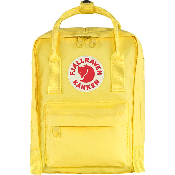 Fjällräven Kånken Mini Børnetaske – Corn Farve, Fantastisk Tilbud!