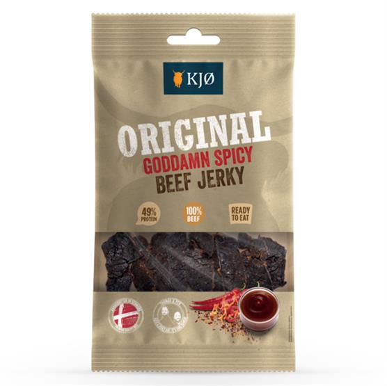 Kjø Original Goddamn Spicy Beef Jerky   G