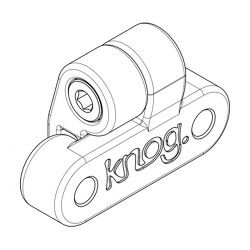 Knog Blinder E Rs Mount Seat Post   Tilbehør Til Cykellygter
