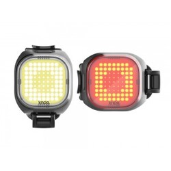 Knog Blinder Mini Square Twinpack – Cykellygter til Sikkerhed