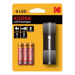 Kodak Kompakt LED Lommelygte - 46 Lumen, Sort