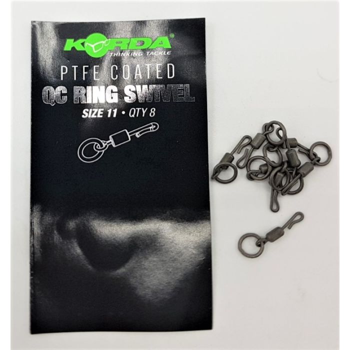 Korda Ptfe Qc Ring Swivel Str