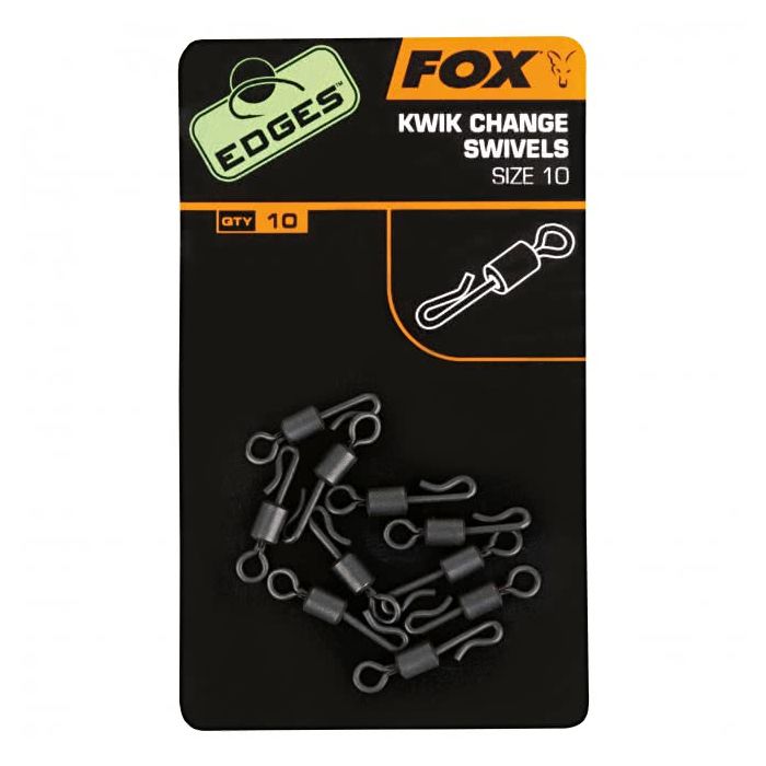 Fox Edges Kwik Change Hook Swivels Size