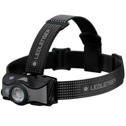Led Lenser MH7 Genopladelig Pandelampe - Grå Udsalg!