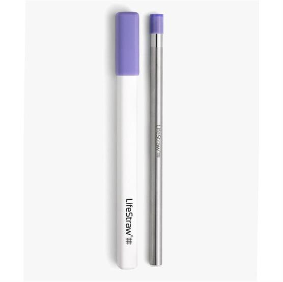 Lifestraw Sip Stainless Steel Filter Straw  Thisle Purple