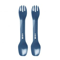 Lifeventure Ellipse Spork   Pack  Navy Blue   Bestik