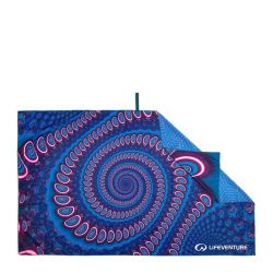 Lifeventure Recycled Softfibre Trek Towel  Andaman    Håndklæde