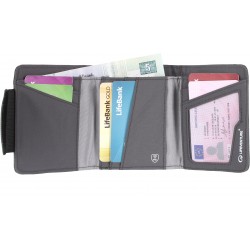 Lifeventure Rfid Wallet  Recycled  Grey   Pung