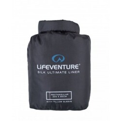 Lifeventure Silk Ultimate Sleeping Bag Liner  Rectan   Sovepose