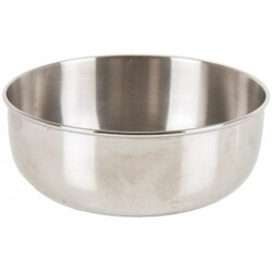 Lifeventure Stainless Steel Camping Bowl   Køkkenbord
