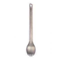 Lifeventure Titanium Long Handled Spork   Bestik