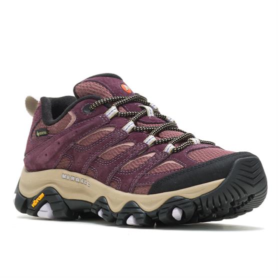 Merrell Moab 3 GTX Vandresko til kvinder - Burgunder/Burlwood