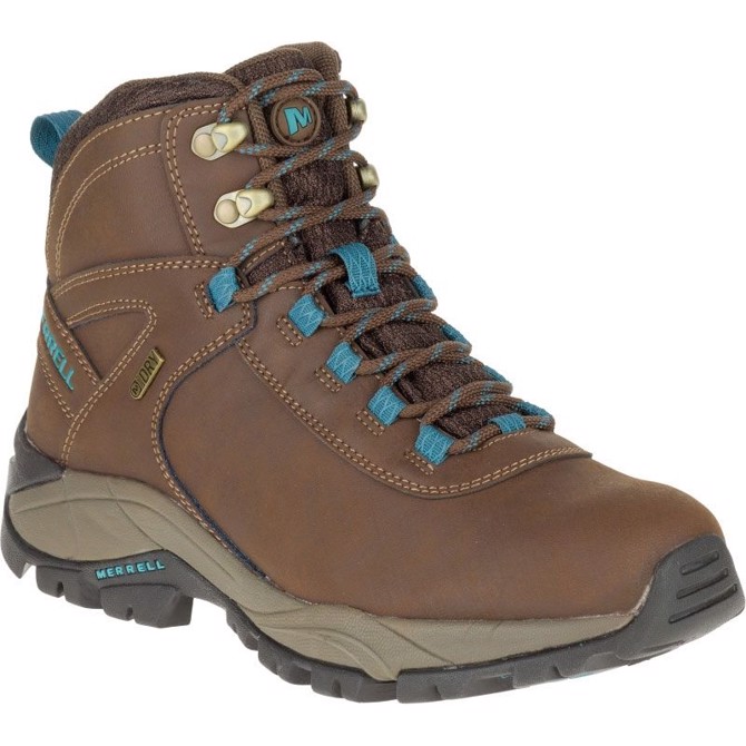 Merrell Vego Mid Vandrestøvler til Dame – Vandtæt Blå Design