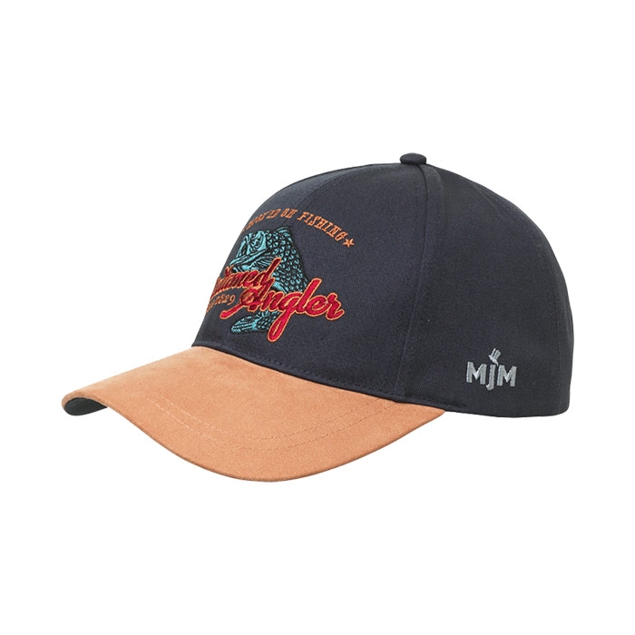 Mjm Untamed Angler Cap  Navy   Baseball Cap  Kasket