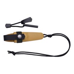 Morakniv Eldris Kniv med Fyrkit - Gul