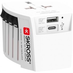 Muv World Rejseadapter USB A C - Uundgåelig til Rejser!