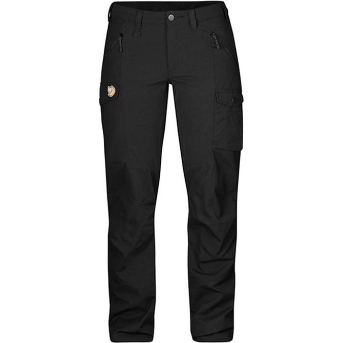 Fj? Llr? Ven Nikka Regular Damebukser Black    Bukser
