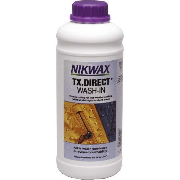 Nikwax Tx Direct  Wash In     Liter Imprægneringsmiddel   Tilbehør Til Beklædning