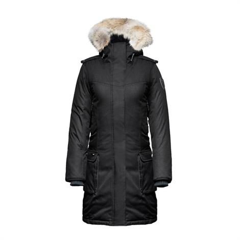 Nobis Abby Dame  Crosshatch Black