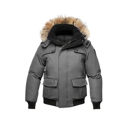 Nobis Cartel Herre  Crosshatch Grey