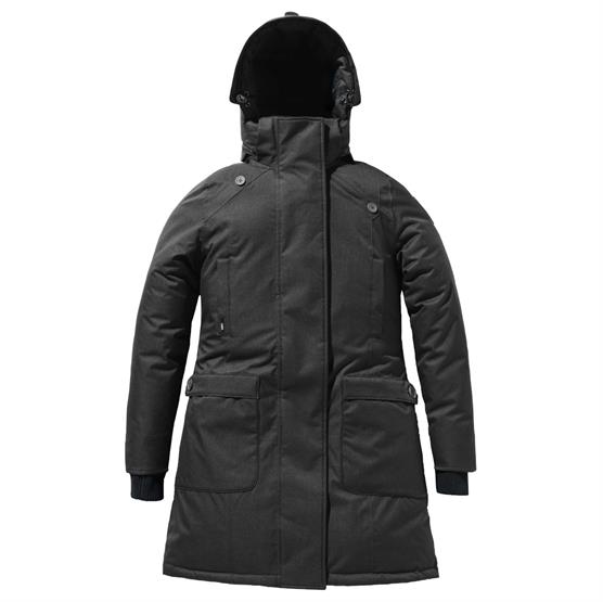 Nobis Merideth No Fur Dame  Crosshatch Black