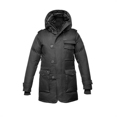 Nobis Shelby Vinterjakke til Mænd - Crosshatch Black