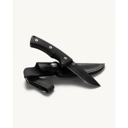 øyo Falketind Knife W  Leather Sheath Black   Black   Kniv
