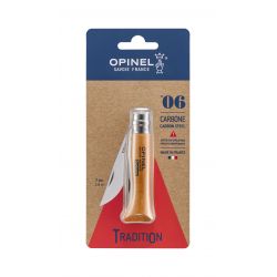Opinel N?  Carbon Steel   Cm  Bøg Blister   Kniv