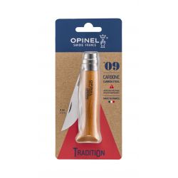 Opinel N?  Carbon Steel   Cm  Bøg Blister   Kniv