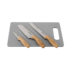 Outwell Caldas Knife Set W Cutting Board   Kniv