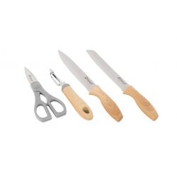 Outwell Chena Knife Set W Peeler   Scissors   Kniv