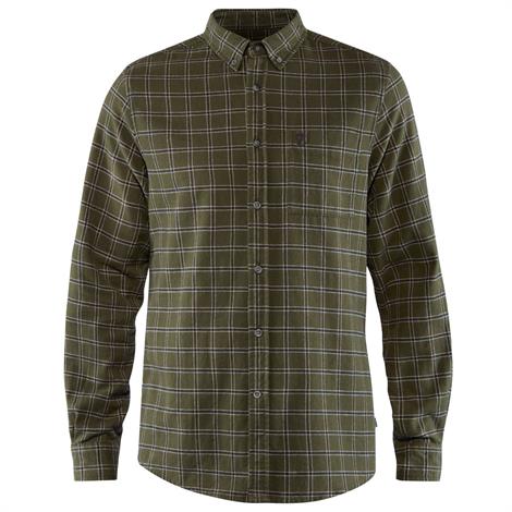 Fjällräven Övik Flannel Skjorte til Mænd - Deep Forest
