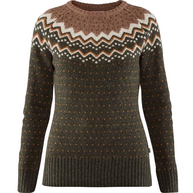 Fj? Llr? Ven ? Vik Knit Sweater W Deep Forest M Trøjer