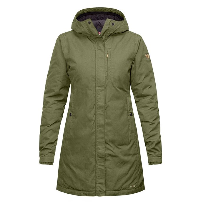 Fjällräven Kiruna Padded Parka - Grøn Vinterjakke Tilbud
