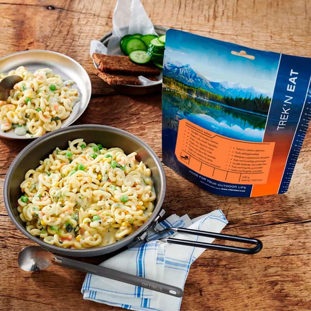 Frysetørret Pasta med Grøntsager - 240 Gram på tilbud!