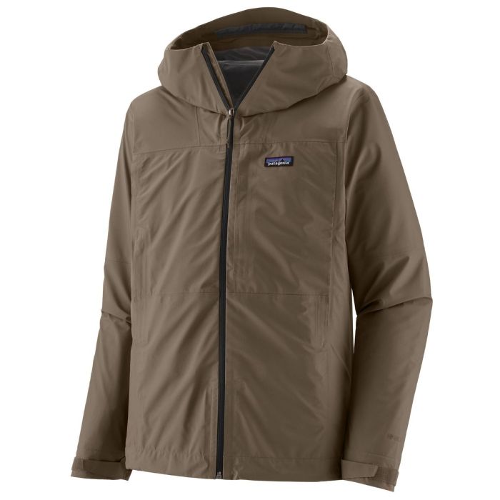 Patagonia Boulder Fork Regnjakke - Marlow Brown Tilbud