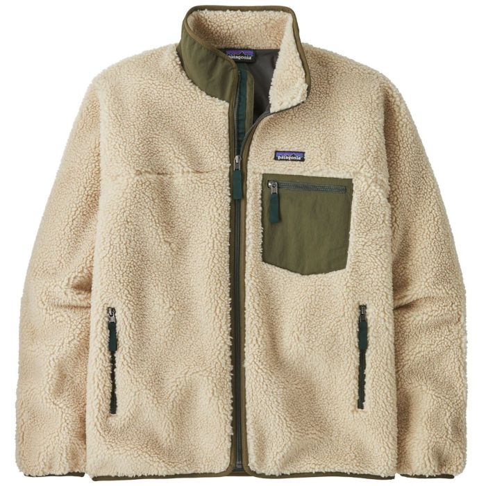 Patagonia Classic Retro X Jakke Dark Natural W Basin Green
