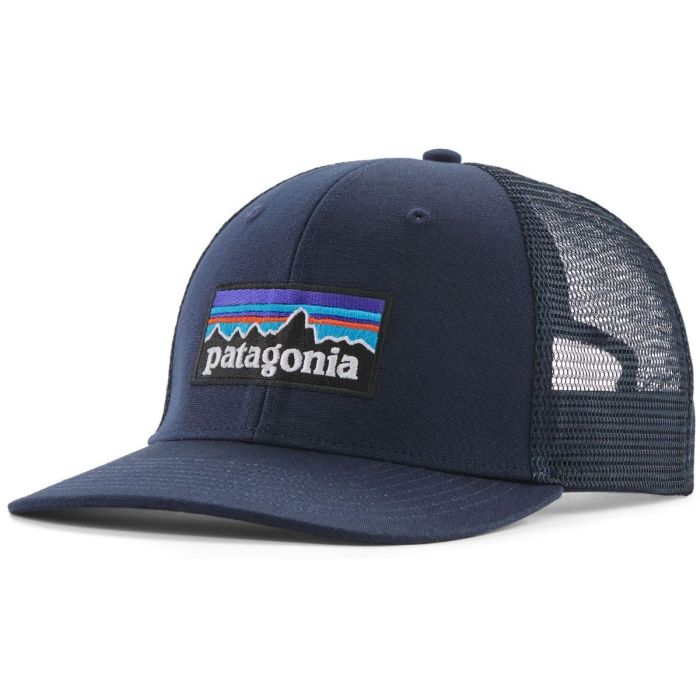 Patagonia P  Logo Trucker Cap New Navy