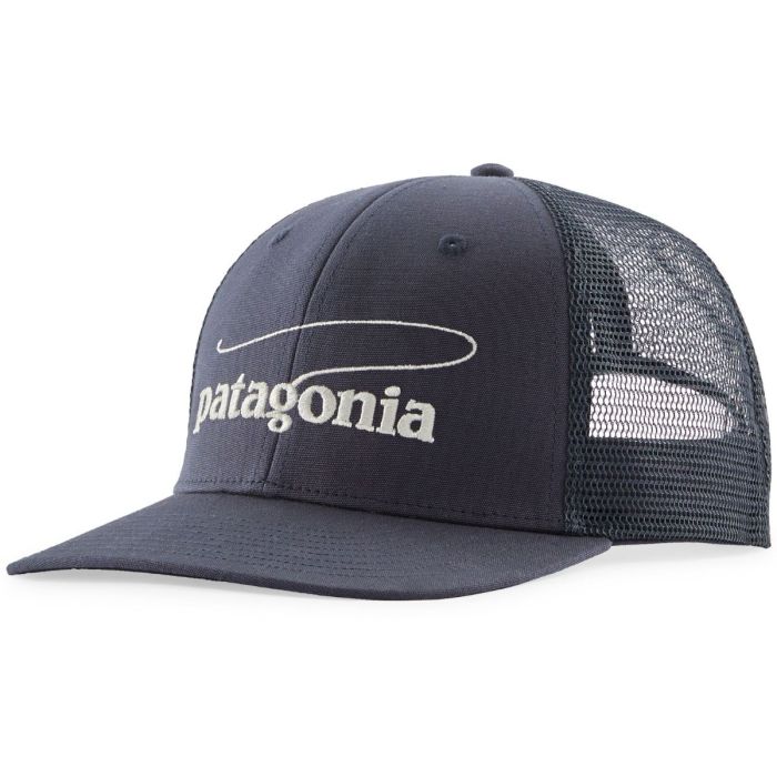 Patagonia Take A Stand Trucker Cap Casting Logo:smolder Blue