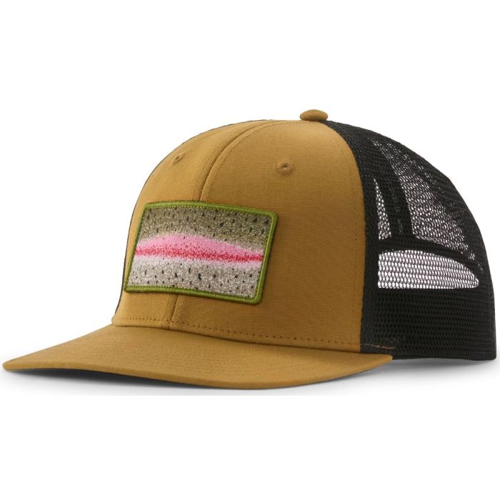 Patagonia Take A Stand Trucker Cap Rainbow Run:bobcat Brown