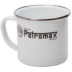 Hvid Emalje Krus fra Petromax - Ideel til udendørs eventyr!