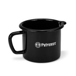 Petromax Emaljeret Mælkekande Sort - 1,4 L til Camping