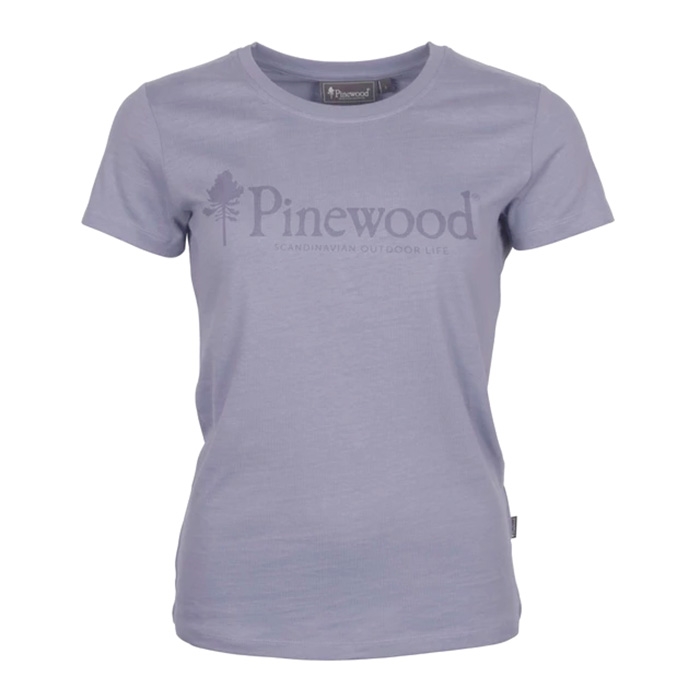 Pinebrun Outdoor Life T-shirt til kvinder - Lilac tilbud!