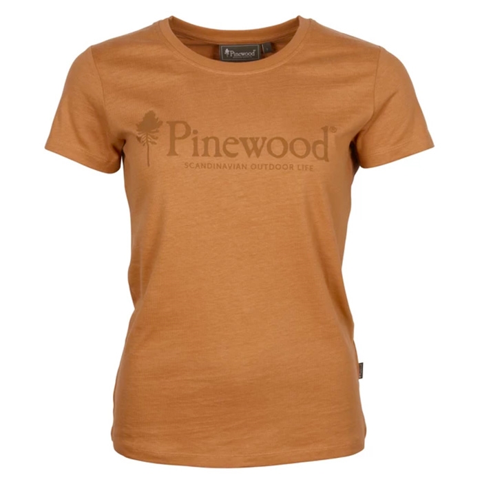 Pinebrun Outdoor Life T-shirt til kvinder – Terracotta tilbud