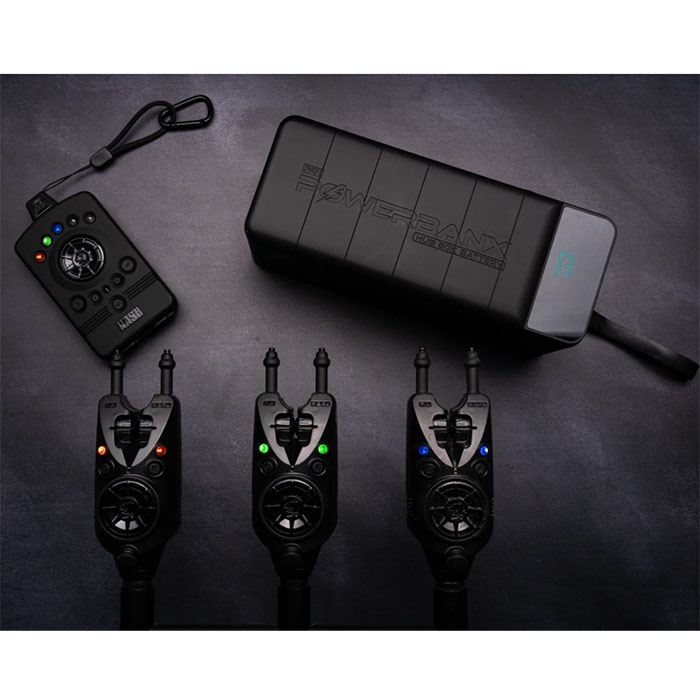 Siren R4 Powerbanx 80k Hub Bundle til Karpefiskeri - Tilbud!