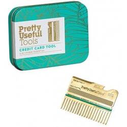 Guld Kreditkort Multitool fra Pretty Useful Tools